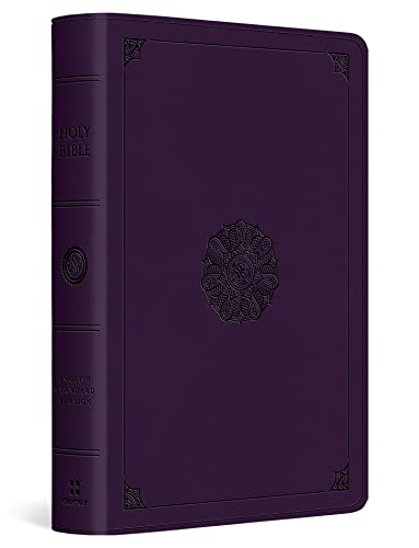 ESV Large Print Bible: English Standard Version Large Print Bible, Trutone, Lavender, Emblem Design von Crossway Books